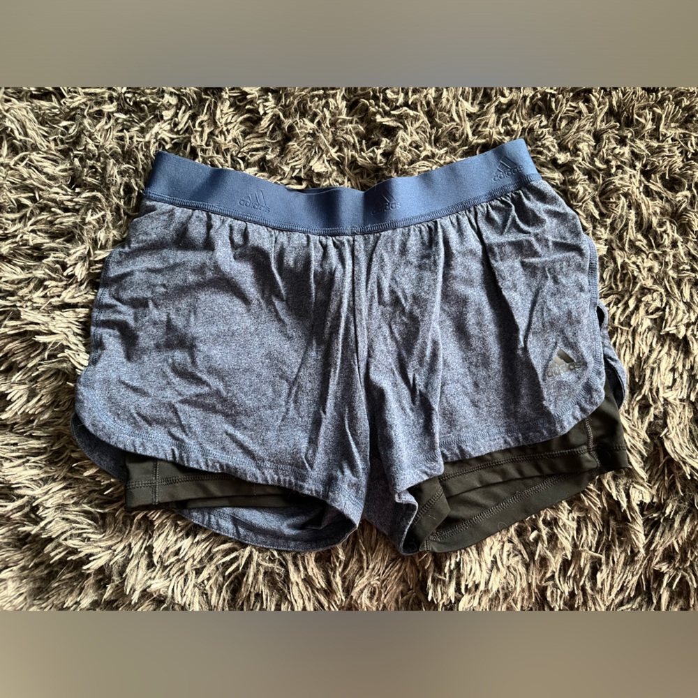 Adidas Lined Athletic Shorts Size M